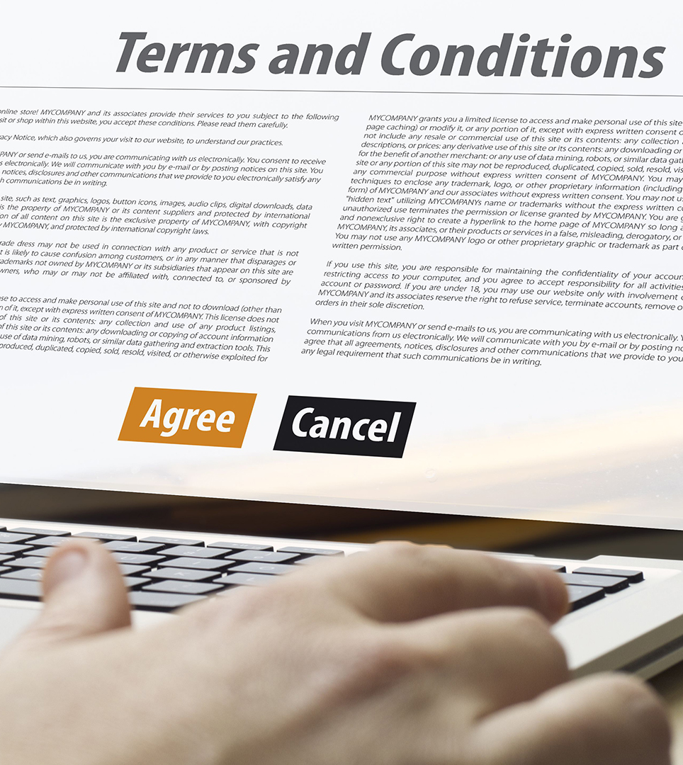 BRAVO INN WEBSITE TERMS AND CONDITIONS